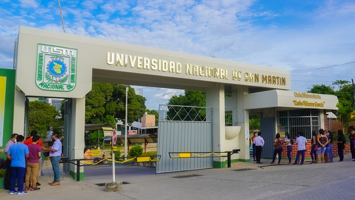 Vista panorámica del campus principal de la Universidad Nacional de San Martín